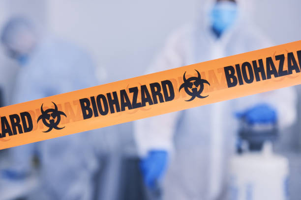 Professional Biohazard technician working in Austin, TX